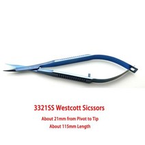 전동전지가위 Westcotton 가위 Tenotomy 유틸리티 안과 외과, 중국, 3321SS