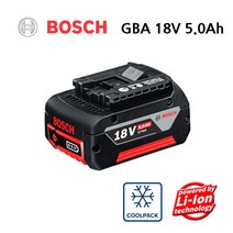 보쉬 GBA 18V 5.0Ah 전동드라이버 배터리팩, 1개