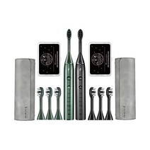 Flexforce Electric Toothbrush Combination Set 2 Packs for Adult Male Female with Portable Travel Box