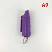 호신용너클 번너클 호신용반지 여성호신용품 여성용 1pc 후추 스프레이 탱크 미니 edc 안전 보호 자기 방어 후추 스프레이 빈 병 키 링 키 체인, a14
