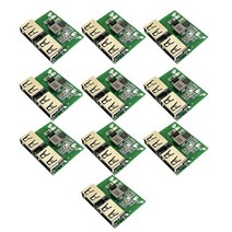 변환기 dc12V 24V ~ 5V 듀얼 소켓 3A DC-DC 차량 충전 전압 조정기 모듈 HW-681, 01 10 PCS