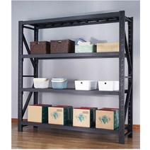 철제선반 경량랙 무볼트 조립식앵글 철재 베란다 다용도실 공장창고 메탈선반 부품조합, 판넬(가로선반)2M용, 흰색