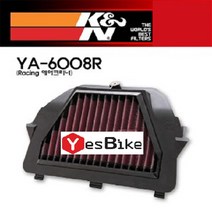 K&N YAMAHA YZF R6 `08~`20 에어크리너 YA-6008R, 단품