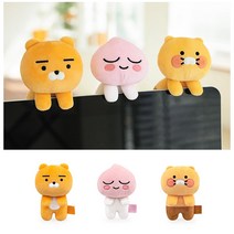 카카오프렌즈 모니터 쿠션 인형 인테리어 3종, 혼합/어피치