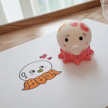 색칠공부 3D 컬러링인형 색칠놀이 과일 동물, 5.사과
