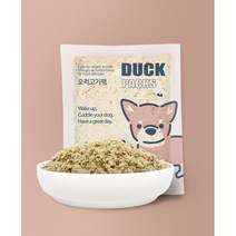 내추럴펫 오리고기 팩타입 50g x 10팩 강아지자연식 화식 다이어트 습식사료