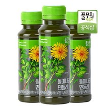 [풀무원녹즙] 매일배송 돌미나리와민들레 주5회X4주분(총20병), 단품, 단품