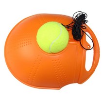 테니스 기초 백보드 집에서 테니스장 그물망 고정 1Set Duty Tennis Trainer Exercise Tennis Ball Sport S, 02 Orange