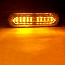 오토바이 견인 트레일러Led 자동차 경고 빛 10 SMD LED 경찰 비상 조명 오토바이 스트로브 트럭 깜박이 램, 06 Yellow_01 1pcs, 06 Yellow_01 1pcs