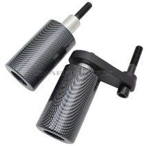YAMAHA YZF R6 2003-2005 YZF-R6 2006-2008 용 충돌 방지 패드 YZF-R6S 프레임 슬라이더, Carbon_One Size, Carbon_One Size, 상세 설명 참조0