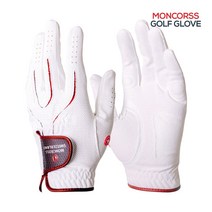 몽크로스 여성용 양손장갑 특수 쿠션패드 스마트폰터치 골프장갑 글러브, 20호
