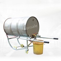 드럼통캐리어 이동 운반 차 수레 핸드 카트 손수레 구르마