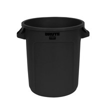 러버메이드커머셜프로덕츠 벤티드브루트 다용도 보관통 검정 37L, 1개
