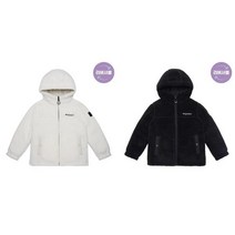 디스커버리키즈 디스커버리키즈 토박스 패밀리 케이드 후드 리버서블 숏패딩-색상선...
