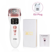 미니 HIFU 3 세대 오리지널 EMS RF 플러스 초음파 회춘 리프팅 테라피 스킨 페이셜 케어 LED 안티 링클, 02 EU 2nd Generation