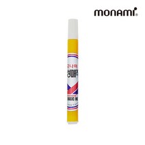 모나미 유성매직 유성마카 낱색 8색 12색 세트 1.5mm, 유성매직_1자루_노랑