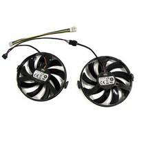 무소음 cpu 쿨러 공랭 팬 수냉식2개/대 XFX RX460 GPU VGA 쿨러 FY09010H12LPB/A 팬 Radeon Rx-460-2gb/4GB, 03 Black FY09010H12LPA