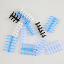 [이서지니]4공 6공 바인더링 루즈링 제본 링 10color 루즈리프 클릭링, 10mm_6공_화이트, 10mm_6공_화이트