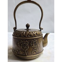 단초마을 황동 화로주전자 높이11cm 무게1kg