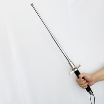네츄라이프 나이스가드 합금강 호신용 삼단봉, 실버, 1개