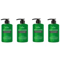 [아토피 협회 추천 인증] 더스킨 편백 바디클렌져 (각 500ml) + 사은품 : 달팽이 폼클렌징 130ml / 편백 피톤치드 함유 민감피부 건조하고 간지러운 아토피성 피부 개선, 4개