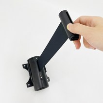 아파트 5M 차단봉 부착식 고정식 차단기 바리게이트 봉 자동차 주차 도로 통행 금지 벨트 스텐 플라스틱 바, 3M B