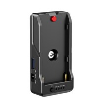 사진촬영 보조도구NP-F 배터리 충전기 유형 C 포트가있는 금속 어댑터 플레이트 DC12V DC7.4V 출력 콜드 슈, CHINA_NP-F series