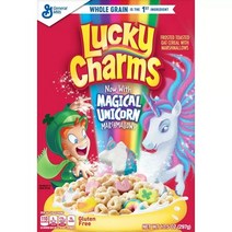 [미국직배송-PRIMO]제네럴밀스 럭키 참스 마시멜로 시리얼 (용량옵션) Lucky Charms Original Cereal, 1개, 765g