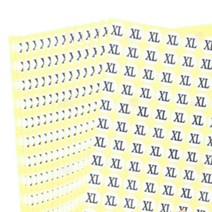 사이즈별 숫자 티셔츠 스티커 사이즈 가을 겨울 후드티 커플 프린팅자수, F