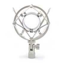 아리스노보 UMC-500 리코딩 콘덴서 USB 마이크, 쇼크마운트 메탈 실버 SM02