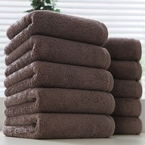 코튼클라우드 호텔수건 200g 40수 코마사, 브라운, 15개