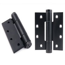 도어클로져 방문 현관문 자동 경첩 가구부속 장석 목문 검정 블랙 1개 낱개, 도어클로져경첩/4545/BL/1개