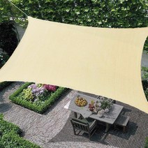 파파가든 썬쉐이드, 6번: 3.7m x 5m(화이트 크림)