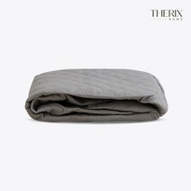 더릭스홈 누빔 그레이 토퍼 마약매트리스 방수커버 밴드형 S/SS/Q