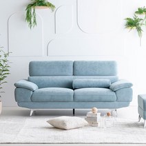 웰퍼니쳐 몬스터 사하라 패브릭 3인용 소파, 몬스터 3인용, 오트밀베이지(타이보)