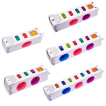 국산 옆으로 2구 3구 4구 5구 6구 개별 멀티탭 USB 충전포트 1.5m 3m 5m 콘센트 예쁜 인테리어 오디오 멀티텝 멀티콘센트 접지 전기용품 멀티캡 멀티선, 옆으로 USB 2구 1.5M