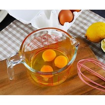 다이소계량컵 내열강화유리 눈금계량컵 이유식 베이킹도구, 1000ml