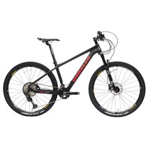 [휠러코리아] EAGLE 2.0 24단 27.5인치 카본 MTB 자전거 2022, RED/SILVER, 15.5