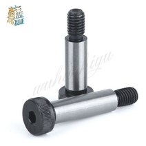 강화마루보수 벽지 깨진타일 보수 1pc m5 m6 m8 m10 직경 6 8 10 12mm 등급 12.9 스틸 육각 육각 소켓 캡 헤드 숄더 롤러 베어링 나사 볼트 높은 인장, m10 어깨 dia12mm, 100mm