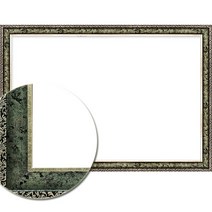 디자인 앤틱카키액자 내경 510x735mm 1000피스 직소퍼즐 사진액자 걸이형, 앤틱카키 (510x735mm)