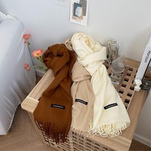 고급머플러 간절기용 캐시미어 울목도리 10색 남자친구선물 패션코디 남여공용