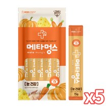 메타멍스 강아지 기능성 건강츄르 15g x 5P 관절/눈/장/면역/체중관리 5종 5개 묶음, 눈건강5개