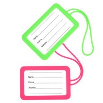 가방 일체형 국산 실리콘 네임택 캐리어