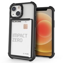 모란카노 임팩트 제로 카드 포켓 범퍼 휴대폰 케이스