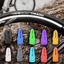 벨브 튜브캡 바퀴 프레스타 뚜껑 자전거 10종 마개, 블랙(1067-1)