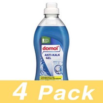 도몰 Anti Kalk 세탁기 석회 청소 세제 젤 Domol Anti-Kalk Gel 750Ml 4개