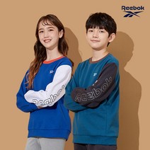 리복키즈 주니어 기모 맨투맨 티셔츠 택1