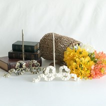 [바보사랑] 리본 이젤 2color (대), 선택:화이트, 상세 설명 참조