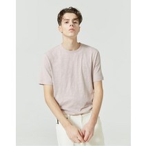 [LF] 질스튜어트 남성 21SS 질스튜어트뉴욕 남성 JNTS1B002P2 핑크 [Fine Slub] 반팔티셔츠