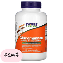 글루코만난 Glucomannan 575mg 180 베지캡, 1개, 180개